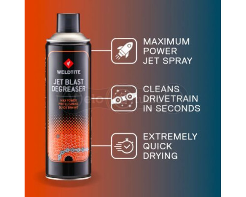 Очиститель Weldtite Jet Blast Degreaser для трансмиссии 500 мл