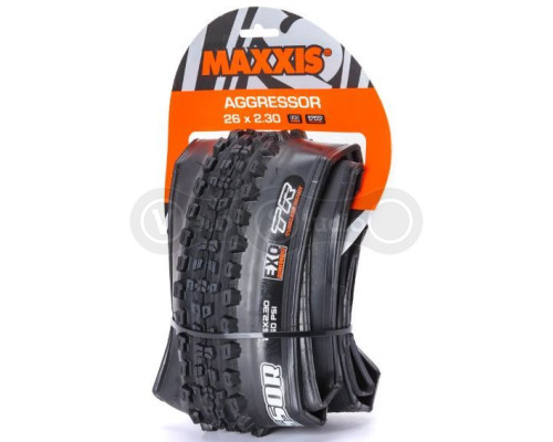 Вело покришка Maxxis Aggressor 26x2.30, складана, EXO/TR, 60TPI