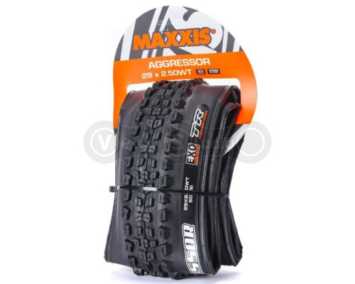 Вело покришка Maxxis Aggressor 29X2.50WT, складана, EXO/TR, 60TPI