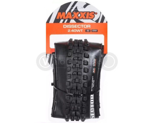 Вело покришка Maxxis Dissector 29x2.40WT, складана, 3CT/EXO/TR, 60TPI