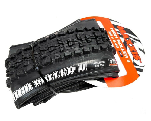 Вело покрышка Maxxis High Roller II 26x2.40, складная, EXO, 60TPI