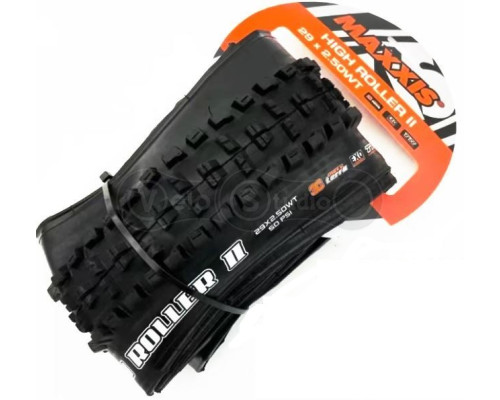 Вело покрышка Maxxis High Roller II 29x2.50WT, складная, 3CT/DD/TR, 2x120TPI
