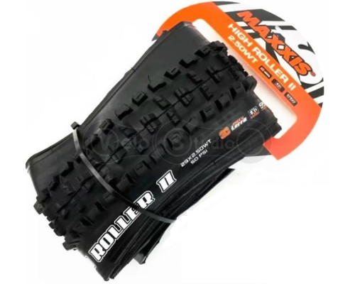 Вело покришка Maxxis High Roller II 27.5x2.50WT, складана, 3CT/EXO/TR, 60TPI