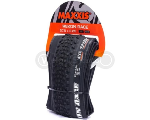 Вело покрышка Maxxis Rekon Race 27.5x2.25, складная, EXO/TR, 120TPI
