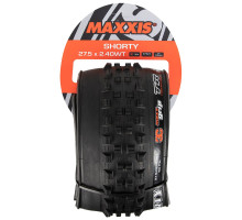 Вело покрышка Maxxis Shorty 27.5x2.40WT, складная, 3CT/EXO/TR, 60TPI