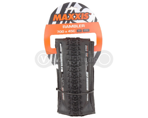 Вело покришка Maxxis Rambler 700x45C, EXO/TR, 120TPI