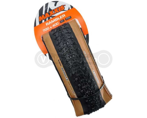 Вело покрышка Maxxis Ravager 700x40C, EXO/TR/TANWALL, 60TPI