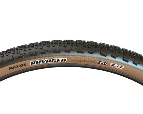 Вело покрышка Maxxis Ravager 700x40C, EXO/TR/TANWALL, 60TPI