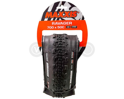 Вело покришка Maxxis Ravager 700x50C, EXO/TR, 60TPI