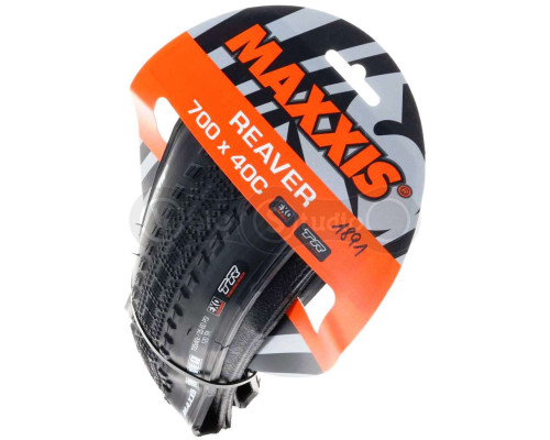 Вело покрышка Maxxis Reaver 700x40C, EXO/TR, 120TPI