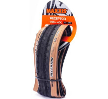 Вело покришка Maxxis Receptor 700x40C, EXO/TR/TANWALL, 120TPI