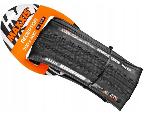 Вело покришка Maxxis Receptor 700x40C, EXO/TR, 120TPI