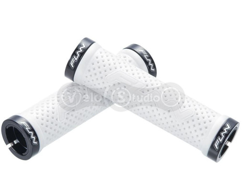 Грипсы FUNN Combat II, два замка, 130 мм белые