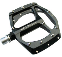 Педали Kopyl Bros Wave Pedals алюминий, промподшипник, сменные шипы, чёрные