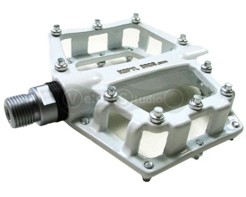 Педали Kopyl Bros Cage Pedals алюминий, промподшипник, сменные шипы, белые