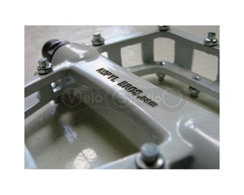 Педали Kopyl Bros Cage Pedals алюминий, промподшипник, сменные шипы, белые