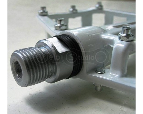 Педали Kopyl Bros Cage Pedals алюминий, промподшипник, сменные шипы, белые