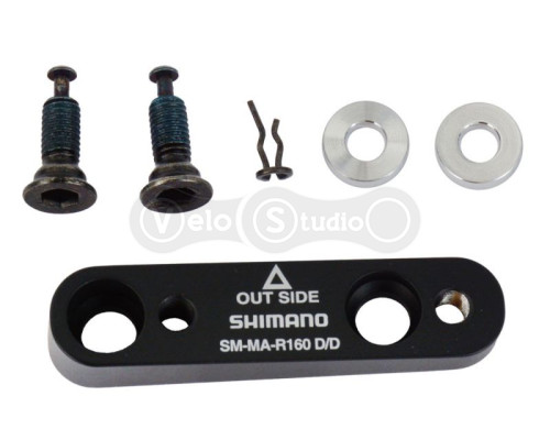 Адаптер Shimano SM-MA-R160DD задній для ротора 160 мм, Flat-Mount
