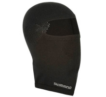 Балаклава зимняя Shimano URU, утеплённая, чёрная