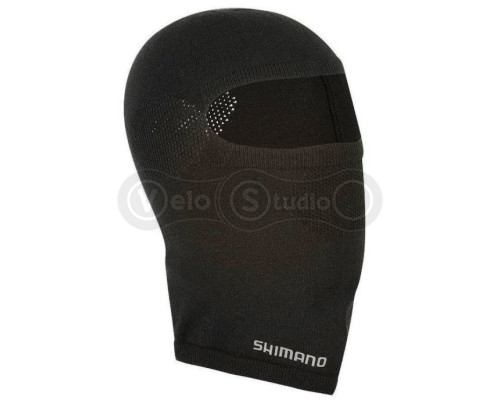 Балаклава зимняя Shimano URU, утеплённая, чёрная