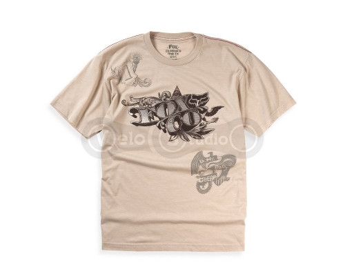 Футболка FOX HEATHERED Short Sleeve Tee - COUNTERFEIT [Khaki], L