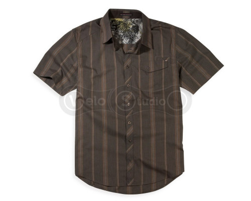 Сорочка FOX Monument Woven [Dark Brown], M