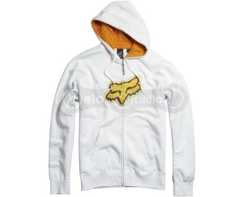 Толстовка FOX ZIP Hoodie - ANDO [White], M