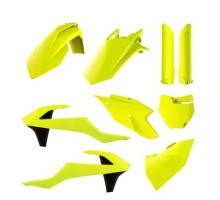 Пластик Polisport MX kit - Kawasaki (16-) [Flo Yellow], Kawasaki