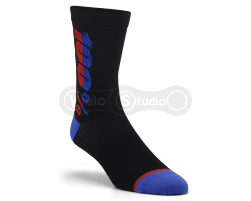 Шкарпетки Ride 100% RYTHYM Merino Wool Performance Socks [Black], S/M (38-42 розмір)