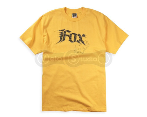 Футболка FOX Short Sleeve Tee - VINTAGE MESH [Yellow], XL