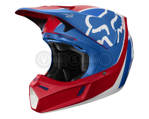 Мотошлем FOX V3 KILA HELMET [Blue], S