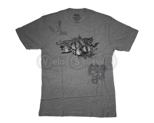 Футболка FOX HEATHERED Short Sleeve Tee - COUNTERFEIT [Grey], L