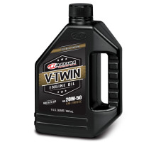 Масло моторное Maxima V-Twin Semi-Syntetic Engine Oil [1л], 20w-50