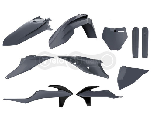 Пластик Polisport MX kit - KTM (19-) [Nardo Grey], KTM