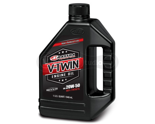 Масло моторное Maxima V-Twin Syntetic Engine Oil [1л], 20w-50