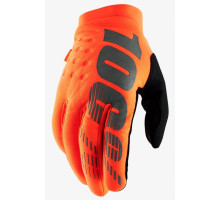 Детские зимние перчатки Ride 100% BRISKER Glove [Fluo Orange], YXL (8)