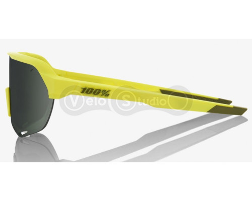 Окуляри Ride 100% S2 - Soft Tact Banana - Grey Green Lens