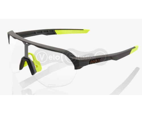 Очки Ride 100% S2 - Soft Tact Cool Grey - Photochromic Lens