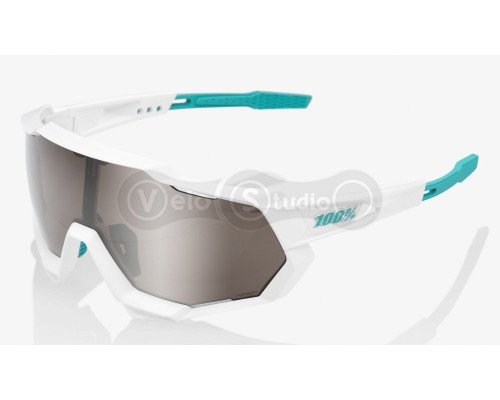 Окуляри Ride 100% SpeedTrap - BORA Hans Grohe Team White - HiPER Silver Mirror Lens