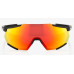 Окуляри Ride 100% RaceTrap - Soft Tact Black - HiPER Red Multilayer Mirror Lens