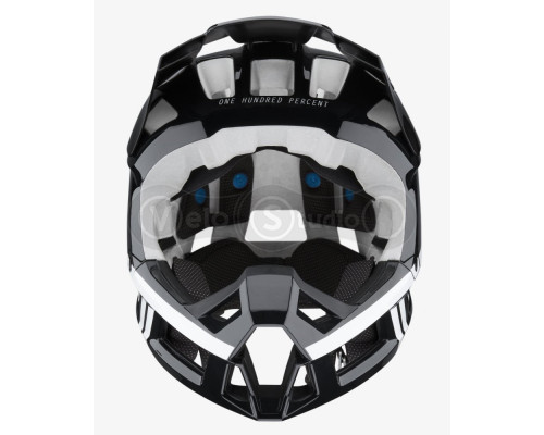 Шлем Ride 100% TRAJECTA Helmet [Black/White], L (58-61 см)
