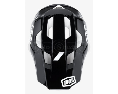 Шлем Ride 100% TRAJECTA Helmet [Black/White], L (58-61 см)