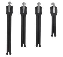 LEATT Strap kit 5.5 Boot [Black], No Size