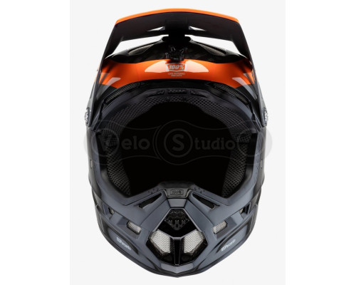 Шолом Ride 100% AIRCRAFT CARBON Helmet [Darkblast], L (58-61 см)