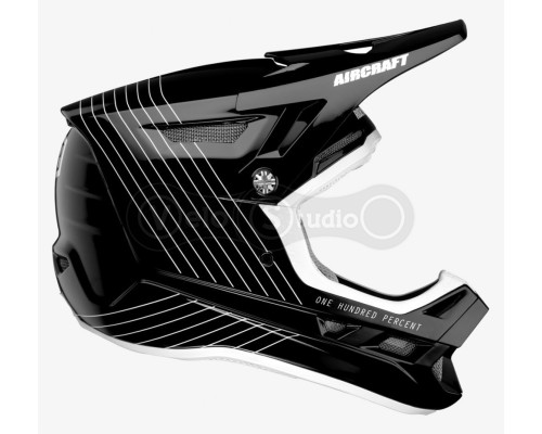 Шлем Ride 100% AIRCRAFT COMPOSITE Helmet [Silo], L (58-61 см)