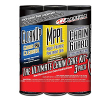 Комплект смазок цепи Maxima Chain Syntetic UltimateCare Combo Kit [3-Pack], Dry lube
