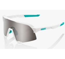 Очки Ride 100% S3 - BORA Hans Grohe Team White - HiPER Silver Mirror Lens