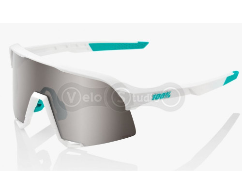 Окуляри Ride 100% S3 - BORA Hans Grohe Team White - HiPER Silver Mirror Lens
