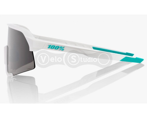 Окуляри Ride 100% S3 - BORA Hans Grohe Team White - HiPER Silver Mirror Lens