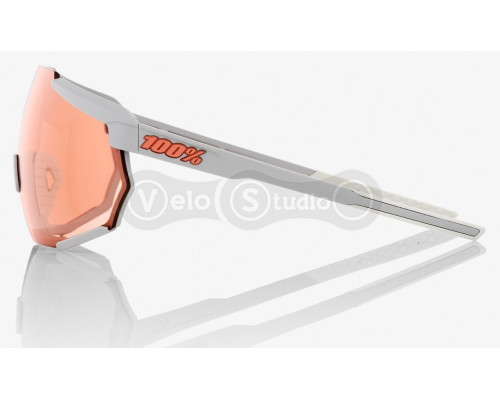 Окуляри Ride 100% RaceTrap - Soft Tact Stone Grey - HiPER Coral Lens